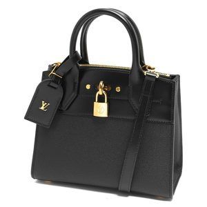 Louis Vuitton City Steamer PM Shoulder Bag Black
